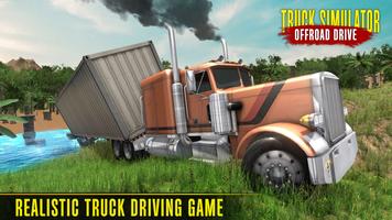 Truck Driver Offroad Sim imagem de tela 1