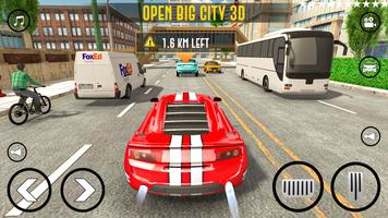 Car Driver City Roads Game imagem de tela 2