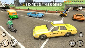 Taxi Sim 3D Car Taxi Simulator اسکرین شاٹ 1