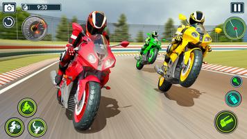 摩托车游戏 3D 自行车赛车 截图 2