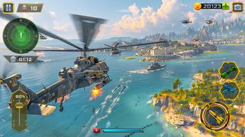 Gunship Боевой Вертолет Игра скриншот 1