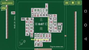 Red Mahjong Affiche