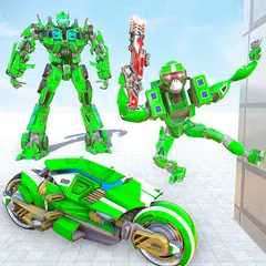 Monkey Robot Bike Transforming アプリダウンロード