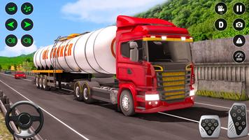 Oil Truck Parking Driving Game स्क्रीनशॉट 1
