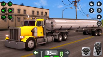 Oil Truck Parking Driving Game स्क्रीनशॉट 3