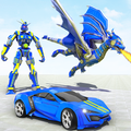 Dragon Robot Transforming Games: Car Robot Games