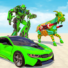 Goat Robot Car Transform Games ícone