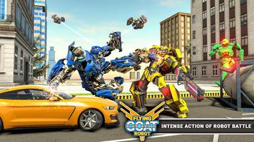Goat Robot Car Transform Games imagem de tela 1