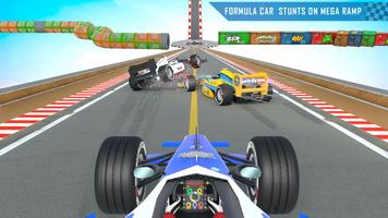 Formula Car Stunts Racing Game capture d'écran 3