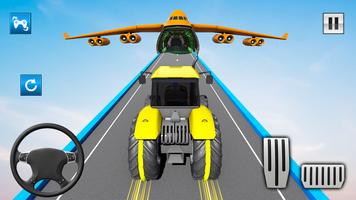 Mega Ramp - Tractor Stunt Game स्क्रीनशॉट 2