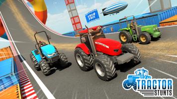 Mega Ramp - Tractor Stunt Game पोस्टर