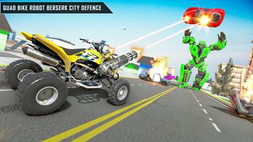 Quad Transform Robot Car Games screenshot 1
