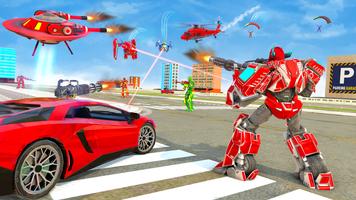 Space Robot Car Transform Game capture d'écran 2