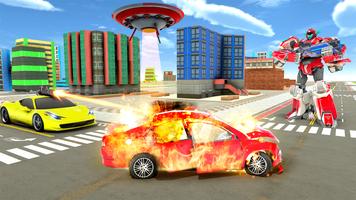 Space Robot Car Transform Game capture d'écran 1