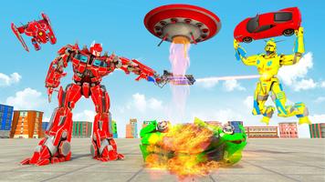 Space Robot Car Transform Game capture d'écran 3