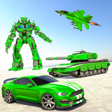 Multi Robot Tank Transform War أيقونة