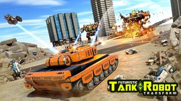 Multi Robot Tank Transform War imagem de tela 1