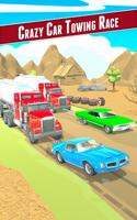 Crazy Car Towing Race 3D captura de pantalla 1