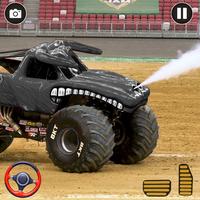 Derby de Monster Truck stunts Affiche