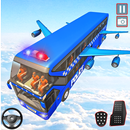 sim de prison de bus volant APK