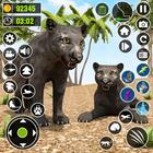 Black Panther Famille Sim 3D icône