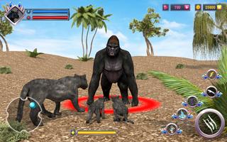 Black Panther Famille Sim 3D capture d'écran 1