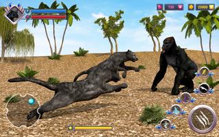 Black Panther Famille Sim 3D capture d'écran 2