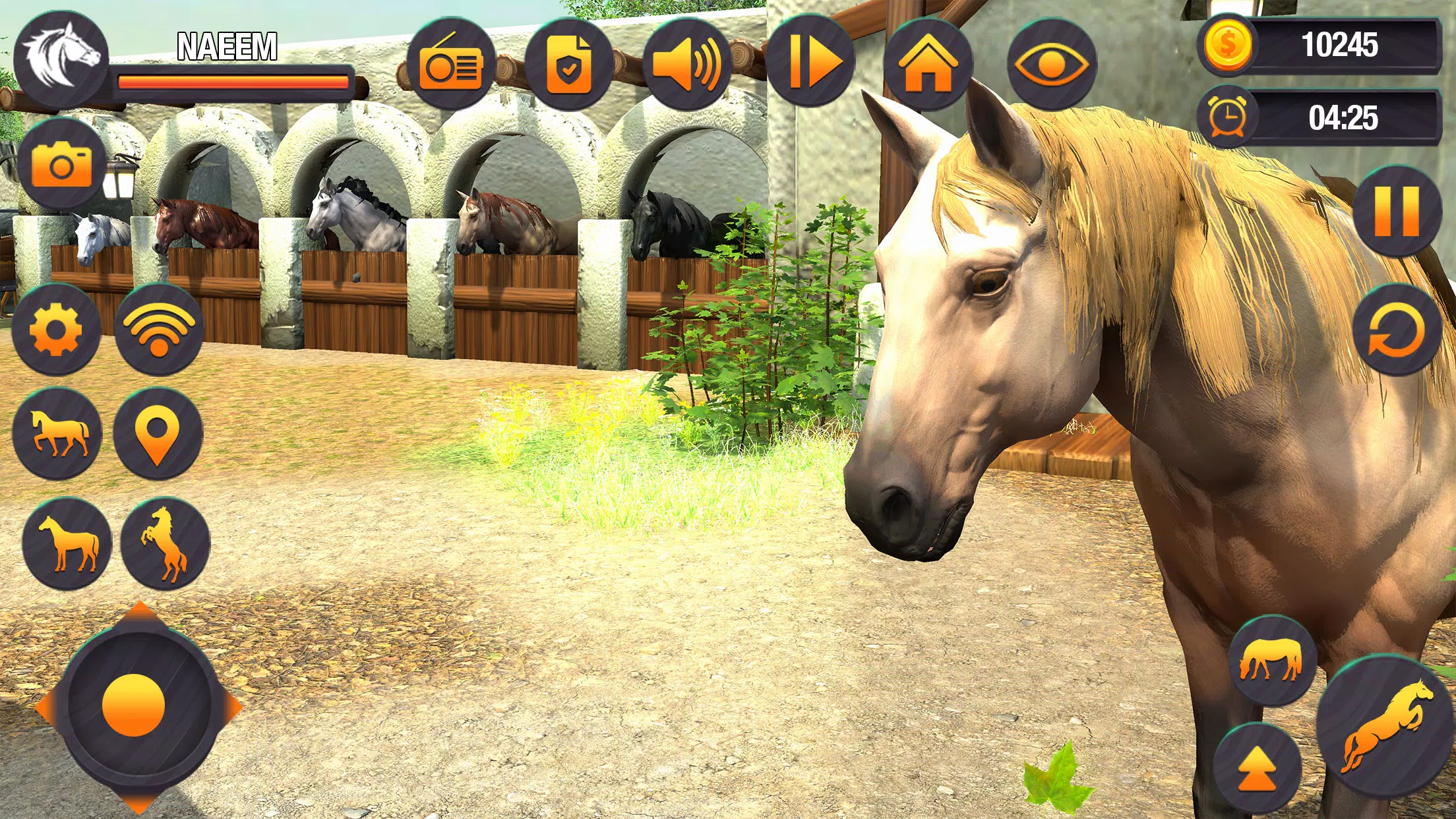 Virtual Wild Horse Family Sim APK للاندرويد تنزيل