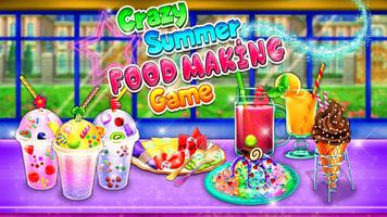 Icy Summer Food Making Game پوسٹر