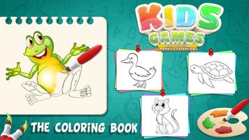 Kids Tracing-Phonics-Coloring ảnh chụp màn hình 1