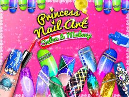 Nail Art Salon Affiche