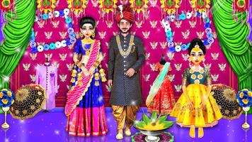 Indian Wedding Game - Makeup اسکرین شاٹ 3