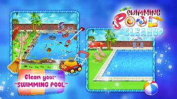 Swimming Pool Cleanup & Repair Affiche