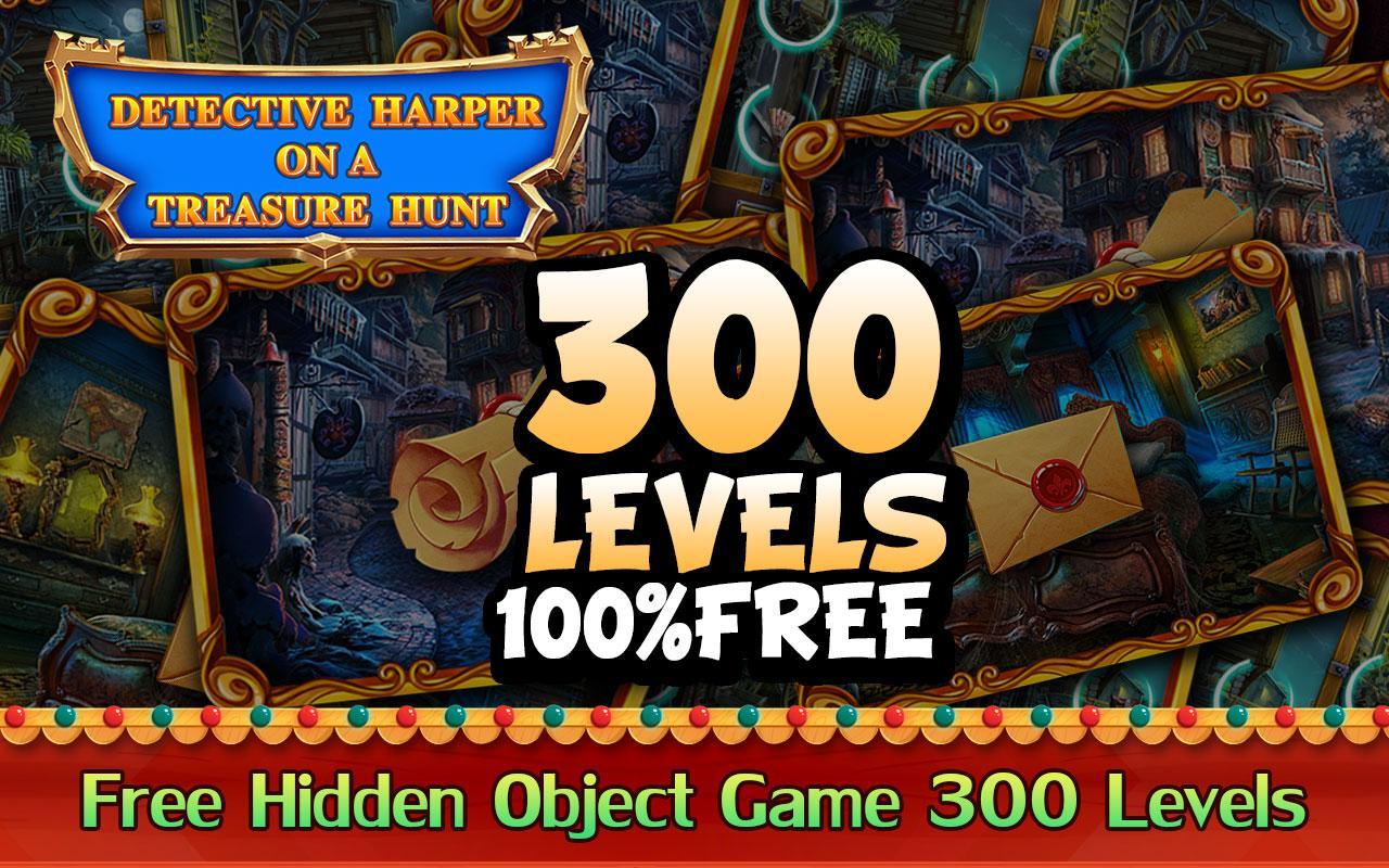 Hidden Object Games 300 Levels Detective Harper For - how to find all of the 7 hidden items treasure hunt roblox gameplay