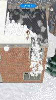 Roof Snow Avalanche 3D تصوير الشاشة 1
