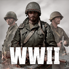 世界大戰 - 英雄 : 第一人稱二次大戰射擊遊戲！槍戰 圖標