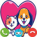 Fake Call Dog & Cat Game APK