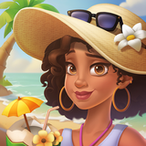 Seaside Escape®: Merge & Story icono