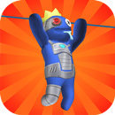 Draw To Fly - Blue Monster APK