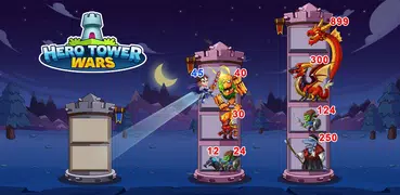 Hero Tower Wars - マージパズル