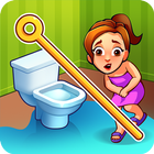 Toilet Pin : Alphabet Time icon