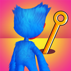 Wuggy Playtime: Pull Pin 3D Zeichen