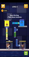 Huggy Water Pipe Puzzle Ekran Görüntüsü 1