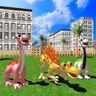 Wild Baby Dinosaur Simulator 2021 أيقونة