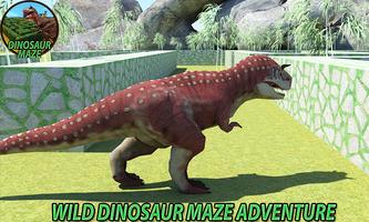 Poster Real Jurassic Dinosaur Maze Run Simulator 2018