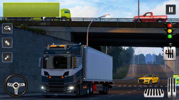 Modern Truck Driving Simulator Affiche