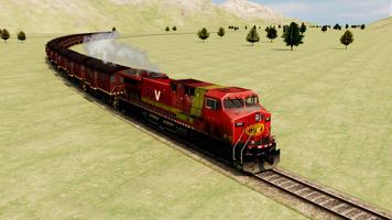 Train Simulator Train Games 3d Affiche