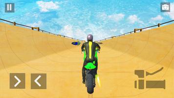 GT Mega Stunt Bike Racing Game Affiche