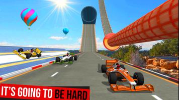 Formula Car Racing Stunt Game Affiche