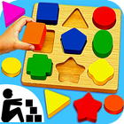 ikon Sudoku Color Shapes Puzzle : Kids Free Game